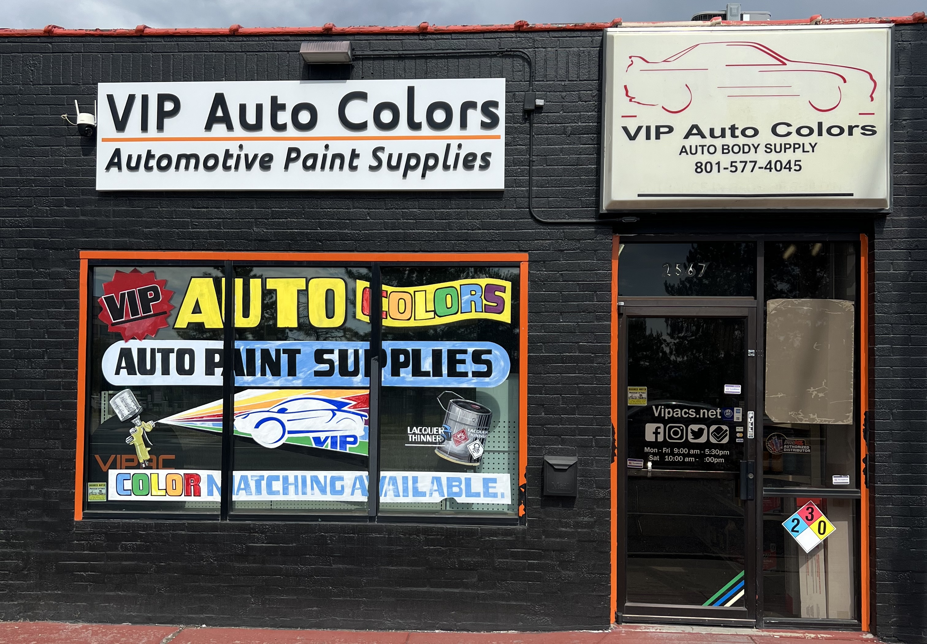 VIP Auto Colors Storefront